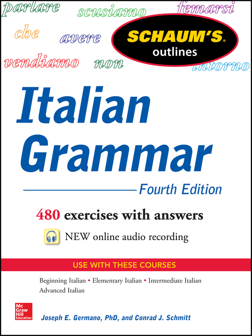 Title details for Schaum's Outline of Italian Grammar by Joseph Germano - Available